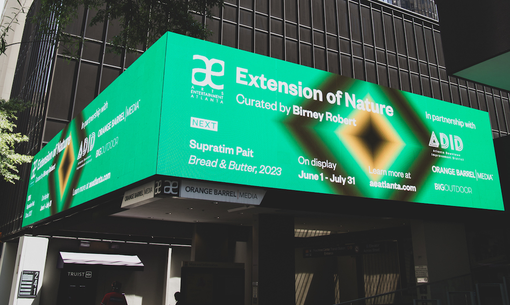 Ivan Allen Digital Media Artists Showcased in Atlanta Billboard Exhibit